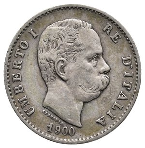 obverse: UMBERTO I - 1 Lira argento 1900