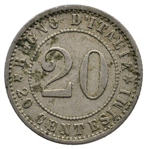 reverse: UMBERTO I - 20 Centesimi 1895