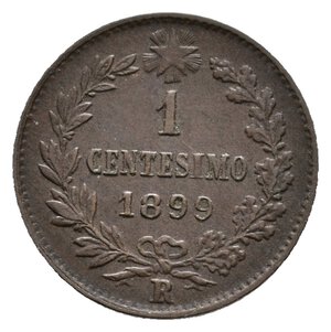 obverse: UMBERTO I - 1 Centesimo 1899