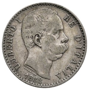 obverse: UMBERTO I - 2 Lire argento 1882