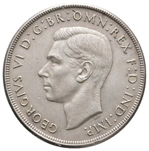 reverse: AUSTRALIA - George V - Crown  argento 1937