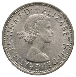 reverse: AUSTRALIA - Elizabeth II - Florin argento 1956