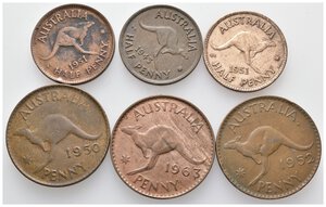 obverse: AUSTRALIA - Lotto monete