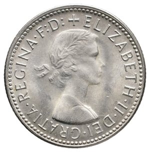 reverse: AUSTRALIA - Elizabeth II - shilling  argento 1961