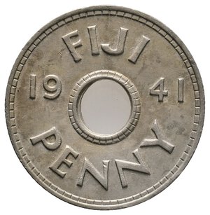 obverse: FIJI - George VI - Penny 1941