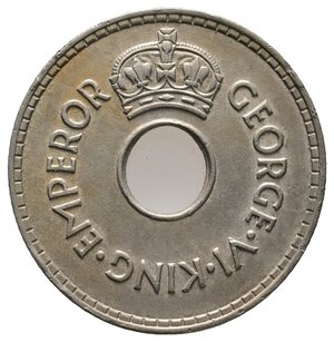 reverse: FIJI - George VI - Penny 1941