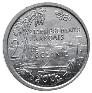 obverse: FRENCH OCEANIA - 2 Francs 1949 FDC 