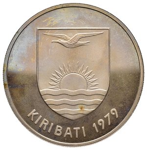 reverse: KIRIBATI - 50 Cents 1979 PROOF