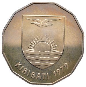 reverse: KIRIBATI - 1 Dollar 1979 PROOF