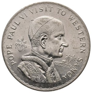 obverse: SAMOA E SISIFO - Dollar 1970 Visit of Pope Paul VI