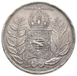 reverse: BRASILE - 2000 Reis argento 1852