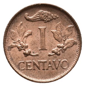 obverse: COLOMBIA - 1 Centavo 1970 FDC ROSSO