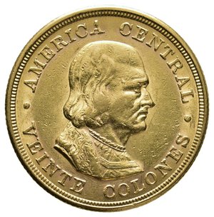 obverse: COSTARICA - 20 Colones oro 1899