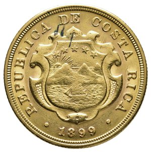 reverse: COSTARICA - 20 Colones oro 1899