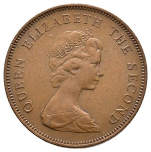 reverse: FALKLAND ISLANDS - Elizabeth II - 2 Cents 1980