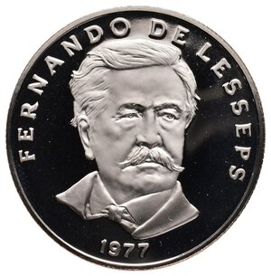 obverse: PANAMA - 50 Centesimos 1977 PROOF