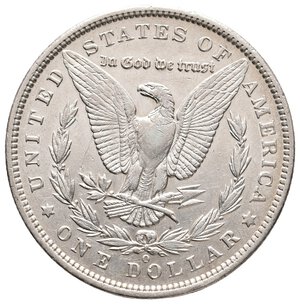 reverse: U.S.A. - Dollar Morgan argento 1896 O