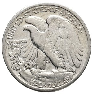 reverse: U.S.A. - Half Dollar Walking Liberty argento 1934