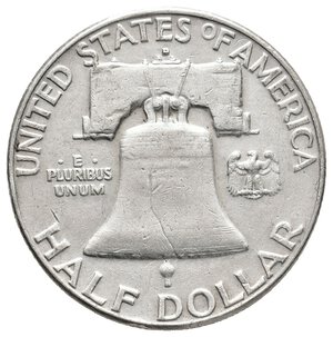 reverse: U.S.A. - Half Dollar Franklyn argento 1962 D