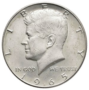 obverse: U.S.A. - Half Dollar Kennedy argento 1965