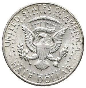 reverse: U.S.A. - Half Dollar Kennedy argento 1969 D