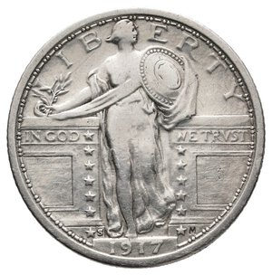 obverse: U.S.A. - Quarter Dollar argento 1917