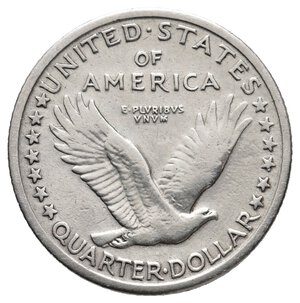 reverse: U.S.A. - Quarter Dollar argento 1917