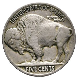 reverse: U.S.A. - 5 Cents  Bisonte 1915