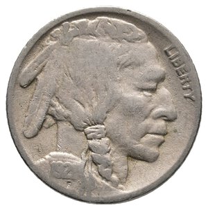 obverse: U.S.A. - 5 Cents  Bisonte 1921