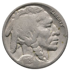 obverse: U.S.A. - 5 Cents  Bisonte 1926