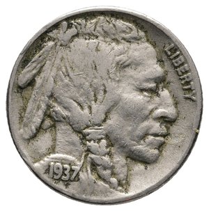 obverse: U.S.A. - 5 Cents  Bisonte 1937