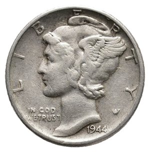 obverse: U.S.A. - Dime Mercury argento 1944