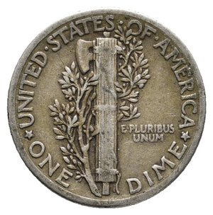 reverse: U.S.A. - Dime Mercury argento 1939