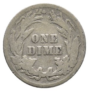 reverse: U.S.A. - Dime Barber argento 1905