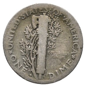 reverse: U.S.A. - Dime Mercury argento 1926