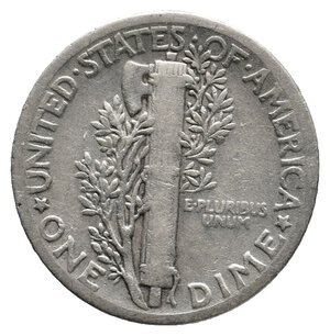 reverse: U.S.A. - Dime Mercury argento 1942