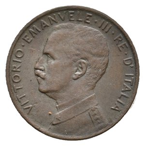 reverse: ERRORE - Vittorio Emanuele III - 1 Centesimo Prora 1915  - 4 Mani , Doppia Battitura RARA