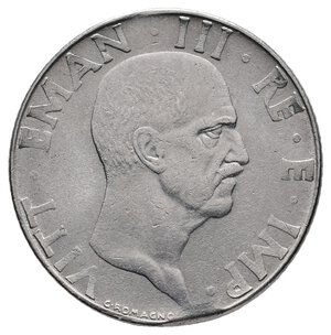 reverse: ERRORE - Vittorio Emanuele III - 50 Centesimi 1941 Tondello Tranciato