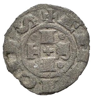 reverse: BOLOGNA. Repubblica (1191-1337). Bolognino piccolo. MI (g 0,42). ENRICVS attorno a I P T R. R/ Grande A tra quattro globetti. MIR 2. qBB