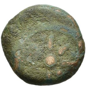 reverse: JUDAEA. Alexander Jannaios (103-76 a.C.). Prutah per Gerusalemme. AE (g 1,88). Ancora. R/ Stella. Meshorer Group K; HGC 10, 637. MB-BB. Nr.Reg. 613/24