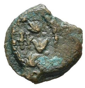 obverse: JUDAEA. Mattathias Antigonos ? (40-37 a.C.). Prutah per Gerusalemme. AE (g 1,37). Leggenda in corona. R/ Spiga tra due cornucopie. HGC 10, 648-9. MB-BB. Nr.Reg. 613/24