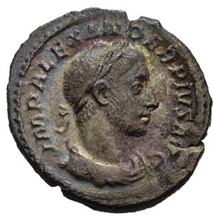 obverse: ALESSANDRO SEVERO (222-235). Roma. Denario. AR (2,54 g). D/ IMP ALEXANDER PIVS AVG, busto laureato, drappeggiato e corazzato a destra; R/IOVI PROPVGNATORI, Giove nell atto di scagliare un fulmine. RIC IV 239. BB+.  