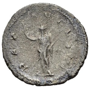 reverse: MASSIMINO I (235-238). Roma. Denario. AR (2,57 g). D/ IMP MAXIMINVS PIVS AVG, busto laureato, drappeggiato e corazzato a destra, visto di spalle; R/ PAX AVGVSTI, Pax stante regge ramoscello e scettro.  RIC IV 12. BB. nr.reg.601/24