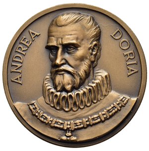 obverse: Medaglie Italiane. Genova, Medaglia commemorativa andrea Doria. AE (35 g - 40 mm). FDC