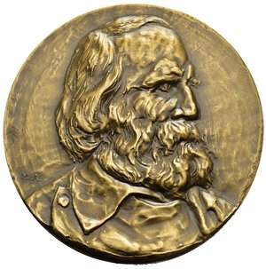 obverse: Medaglie Italiane. Medaglia coniata dalla zecca di stato - Centenario Garibaldi 1882-1982. AE (54,4 g - 50 mm). FDC