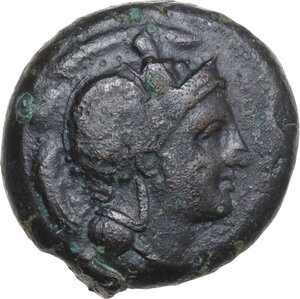 obverse: Southern Lucania, Thurium. AE Diobol, c. 325-300 BC