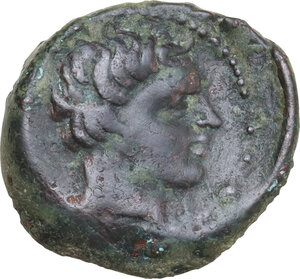 reverse: Gela. AE Tetras, c. 420-405 BC