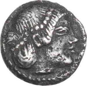 obverse: Syracuse.  Hieron I (478-466 BC).. AR Obol, c. 470 BC