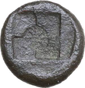 reverse: Syracuse.  Second Democracy (466-405 BC).. AE Hemilitron, c. 405-375 BC