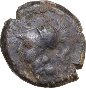 obverse: Samnium, Southern Latium and Northern Campania, Cales. AE 20 mm. c. 265-240 BC